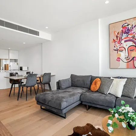 3Br 2Bath, Southbank, Crown, Sea View, Level 39 Apartment Melbourne Exterior photo