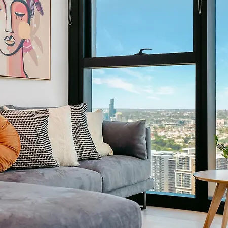 3Br 2Bath, Southbank, Crown, Sea View, Level 39 Apartment Melbourne Exterior photo